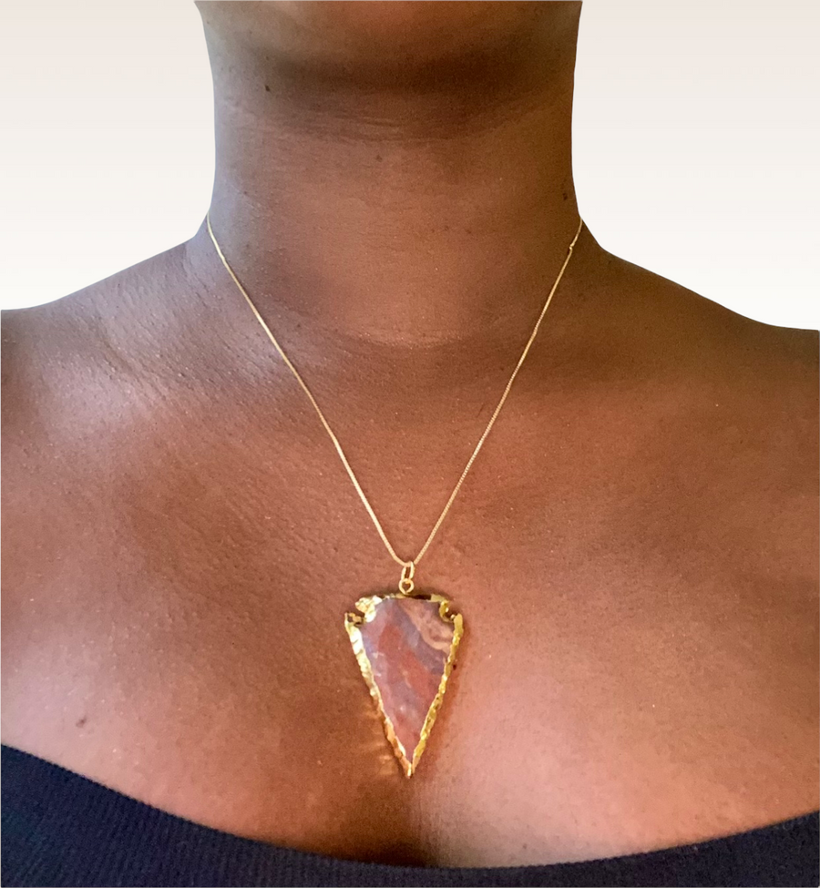 JASPER ARROWHEAD Necklace
